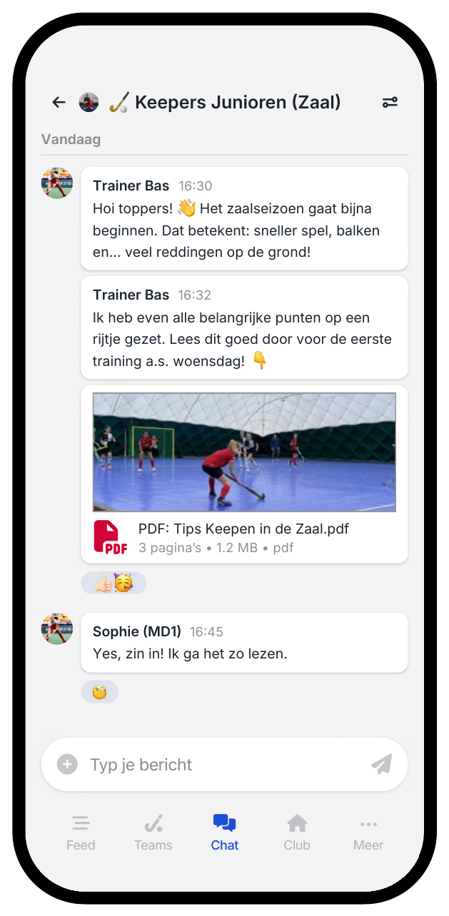 Groep Keepers Junioren (Zaal)